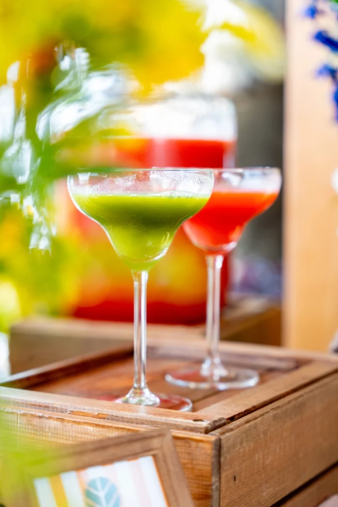 bar à jus événementiel haut de gamme Oscar et Céleste